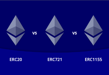 ERC20 vs ERC721 vs ERC1155