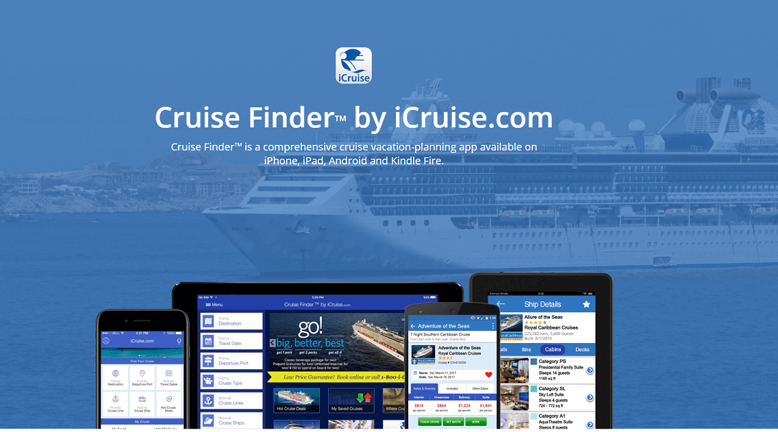 Cruise vacation-planning app : An award-winning and one of the most downloaded cruise planning app